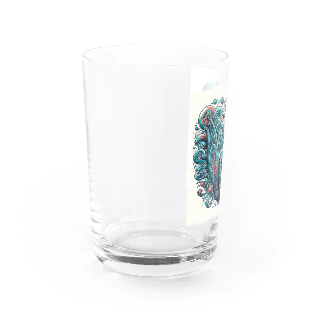 wワンダーワールドwのサーフeight Water Glass :left