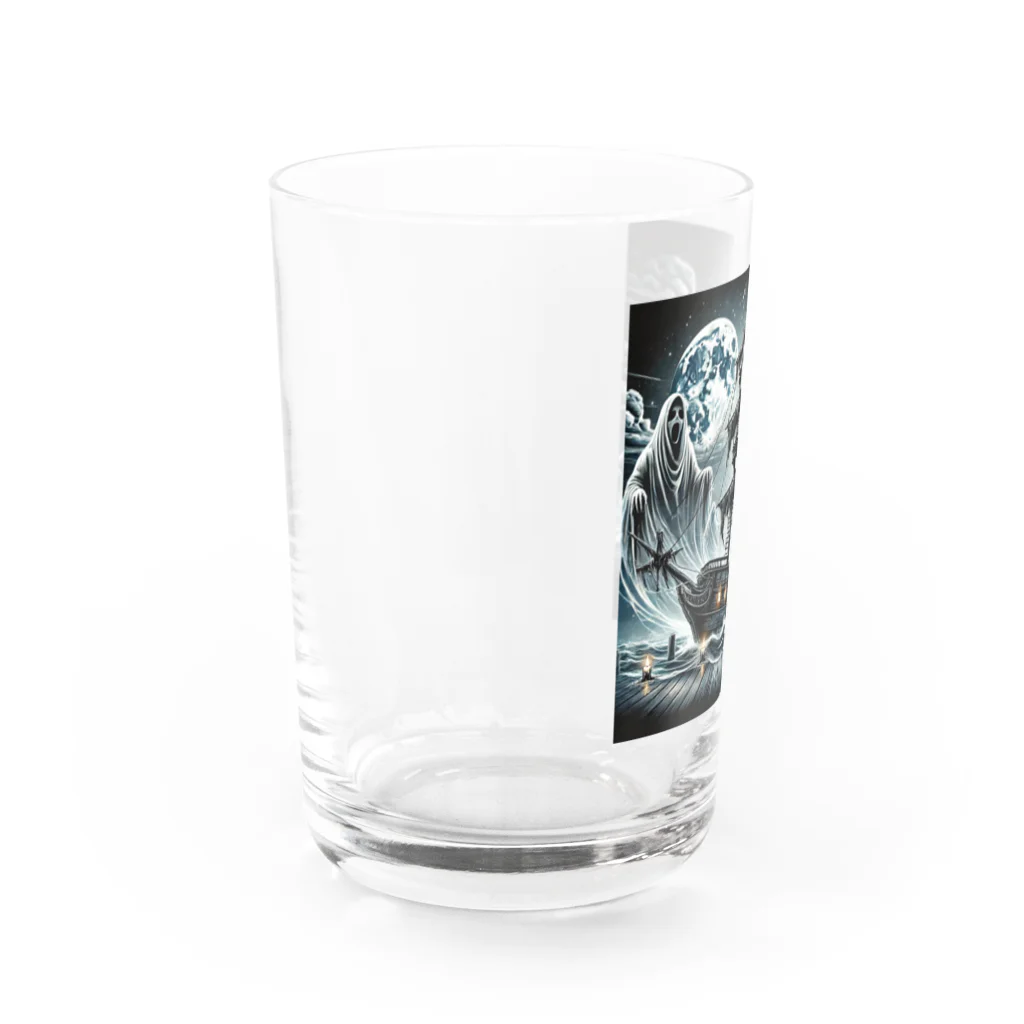 海の幸の幽霊海賊船 Water Glass :left