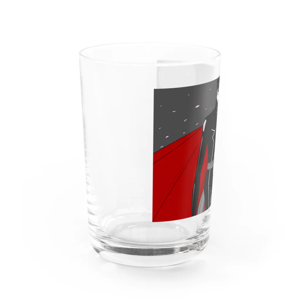 大嶌（おおしま）すずの萬屋の【ストラトス】梅田團治郎（うめだ だんじろう） Water Glass :left