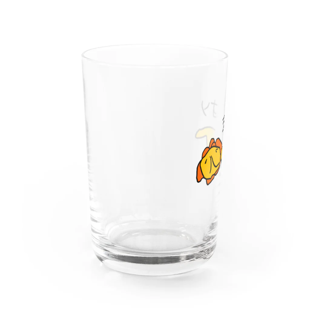 お絵かきリメイク『ＨＡＲＵ』の百獣の王ライオソ Water Glass :left