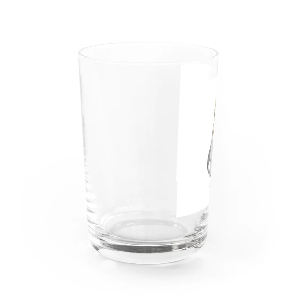 paguyoのオカメインコRocky Water Glass :left