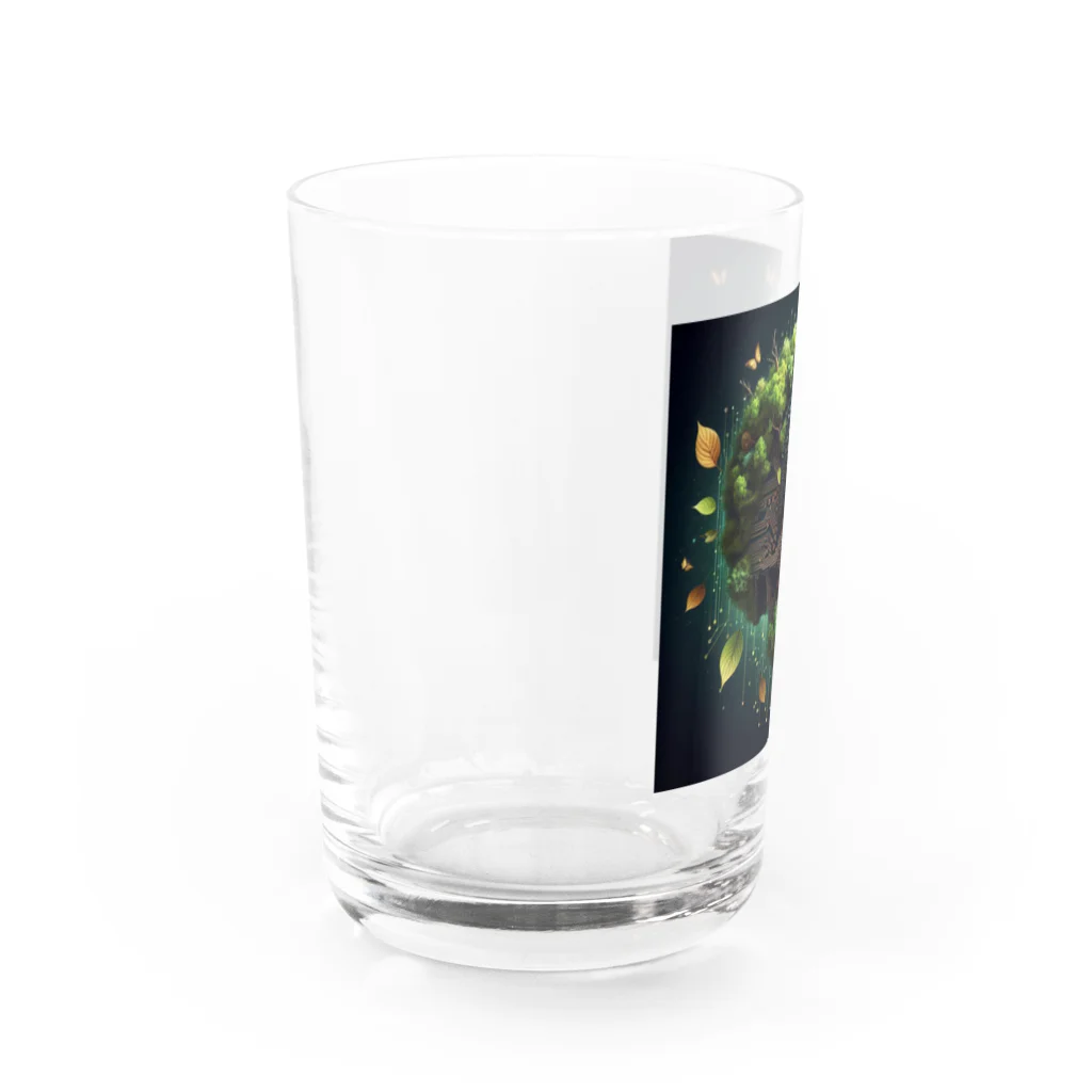 wワンダーワールドwのSKULL031 Water Glass :left