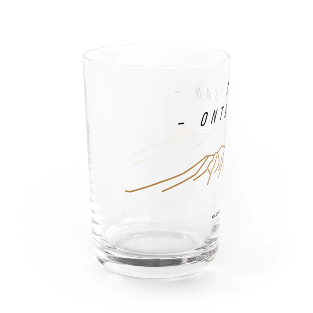 CLOVER🍀EFFECTの御嶽山 Water Glass :left