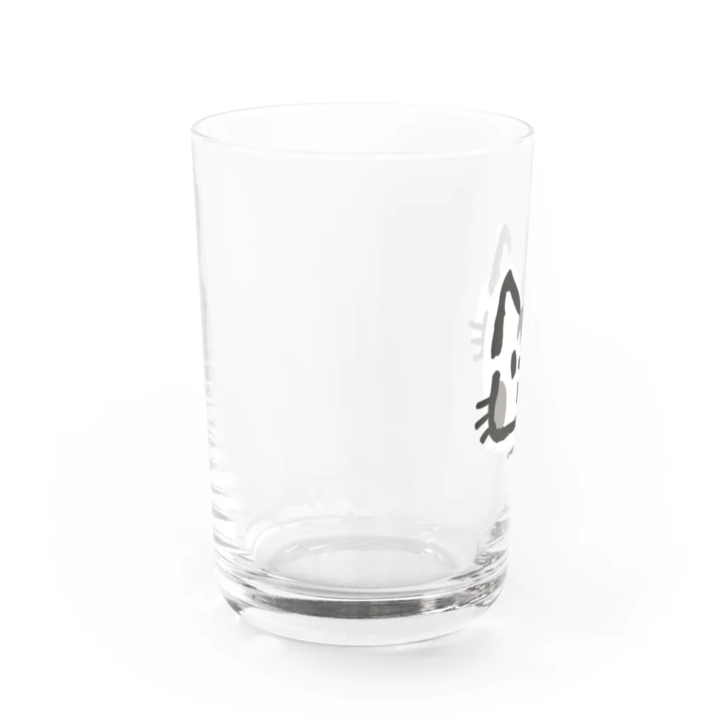 猫のグッズ屋 “ ねこつながり "のいとしのねこ  Water Glass :left