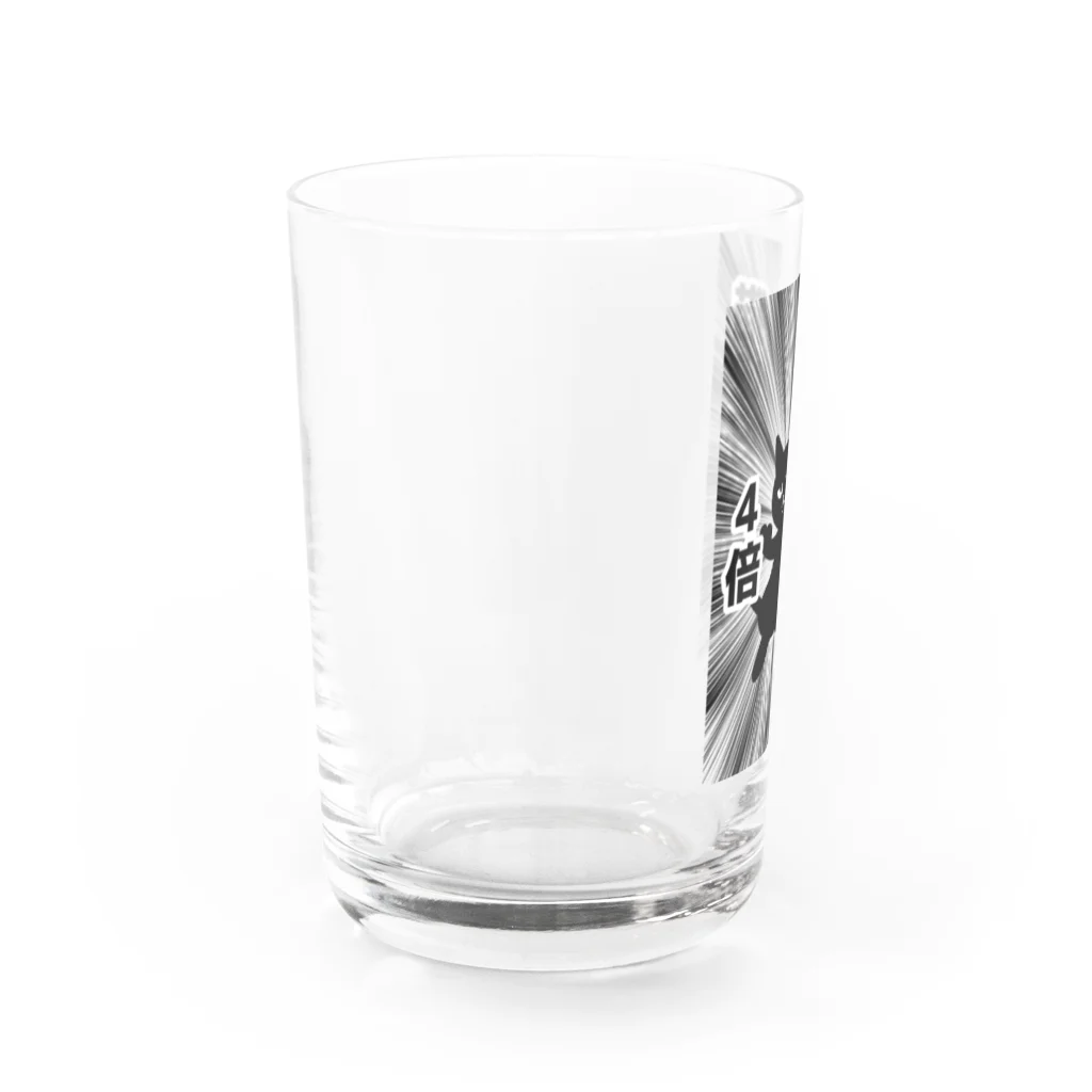 SHOP ベアたんの猫に好かれる4倍 Water Glass :left