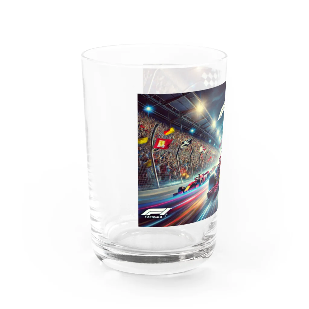 the blue seasonのスピードと興奮の頂点：フォーミュラ1レースの魅力 グラス左面