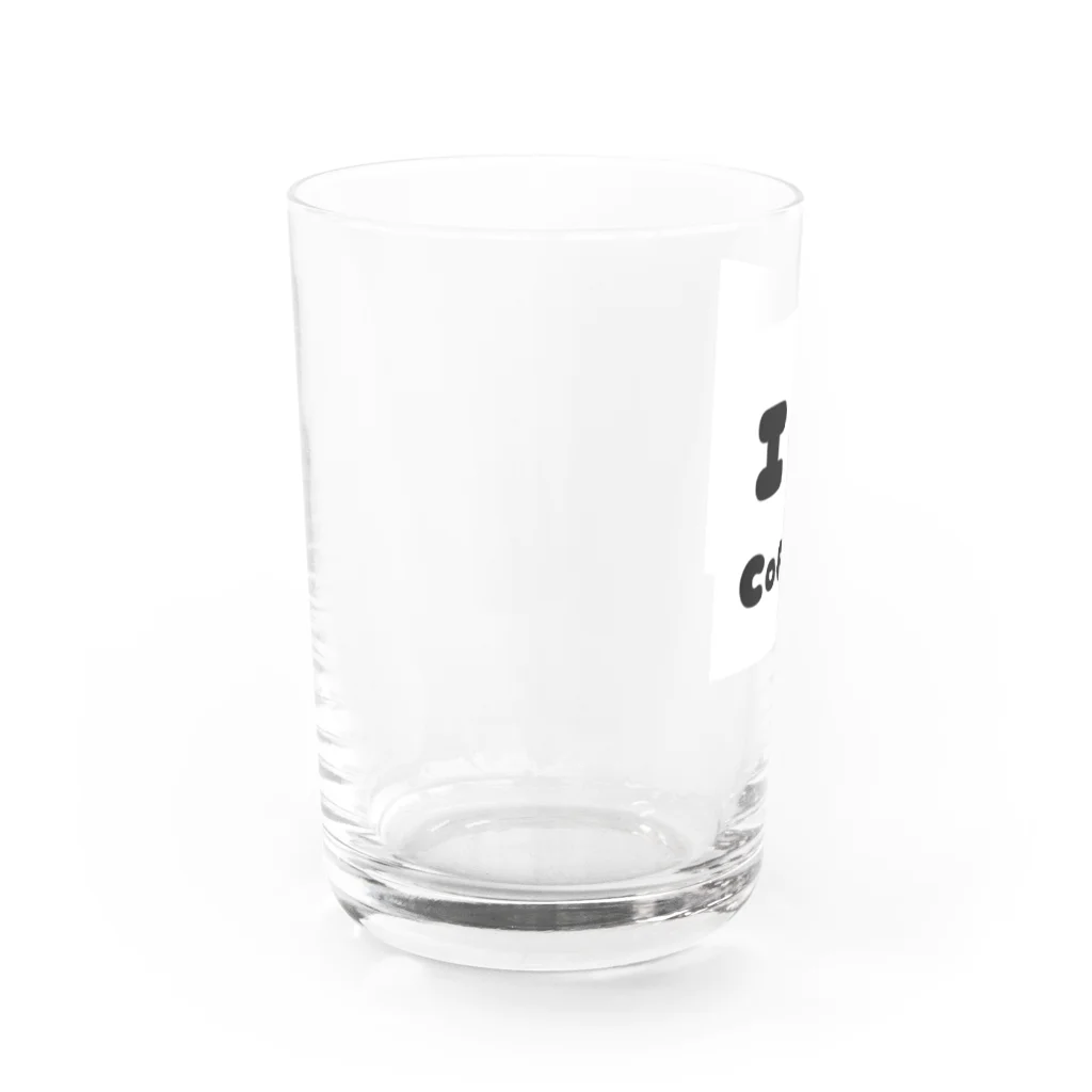 BIMAMECOFFEEのI♡coffee Water Glass :left