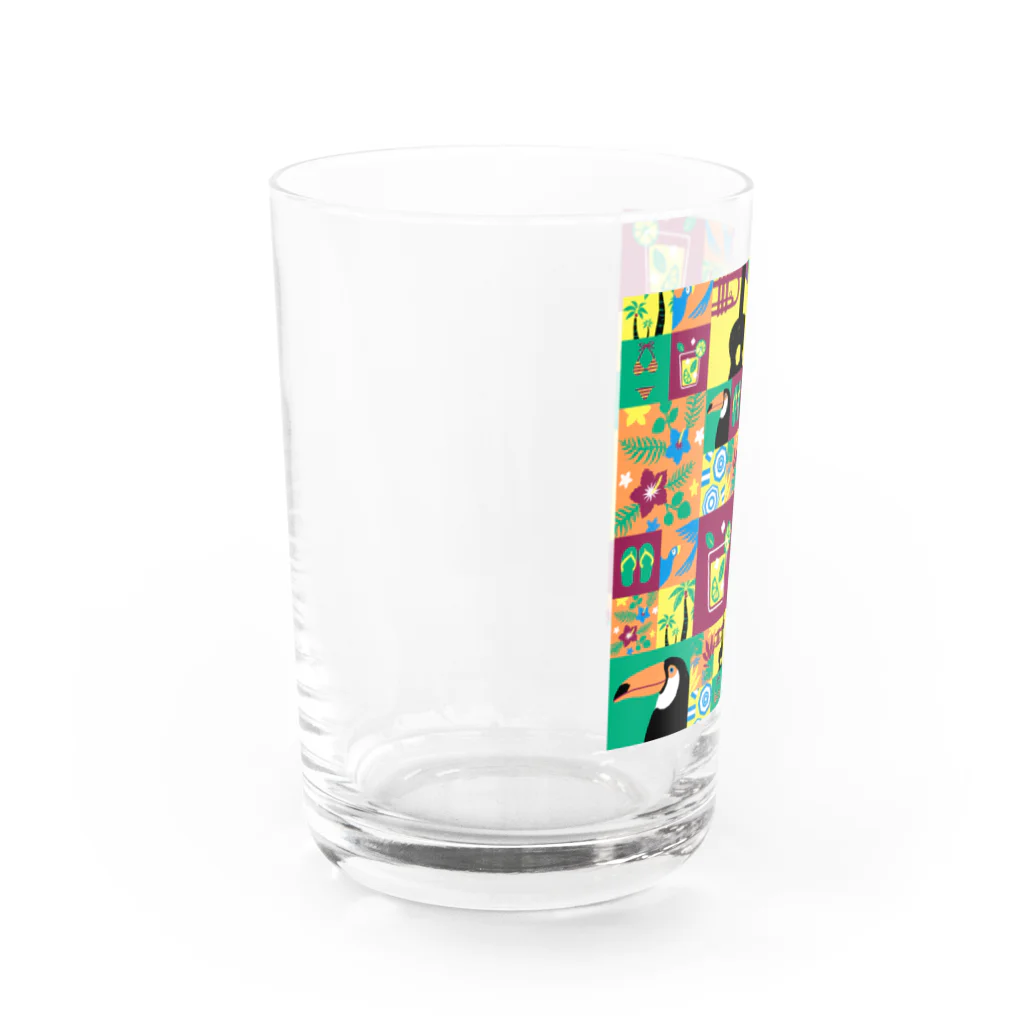 IZANAMI by Akane YabushitaのBrasilidades（リオのカーニバル） Water Glass :left
