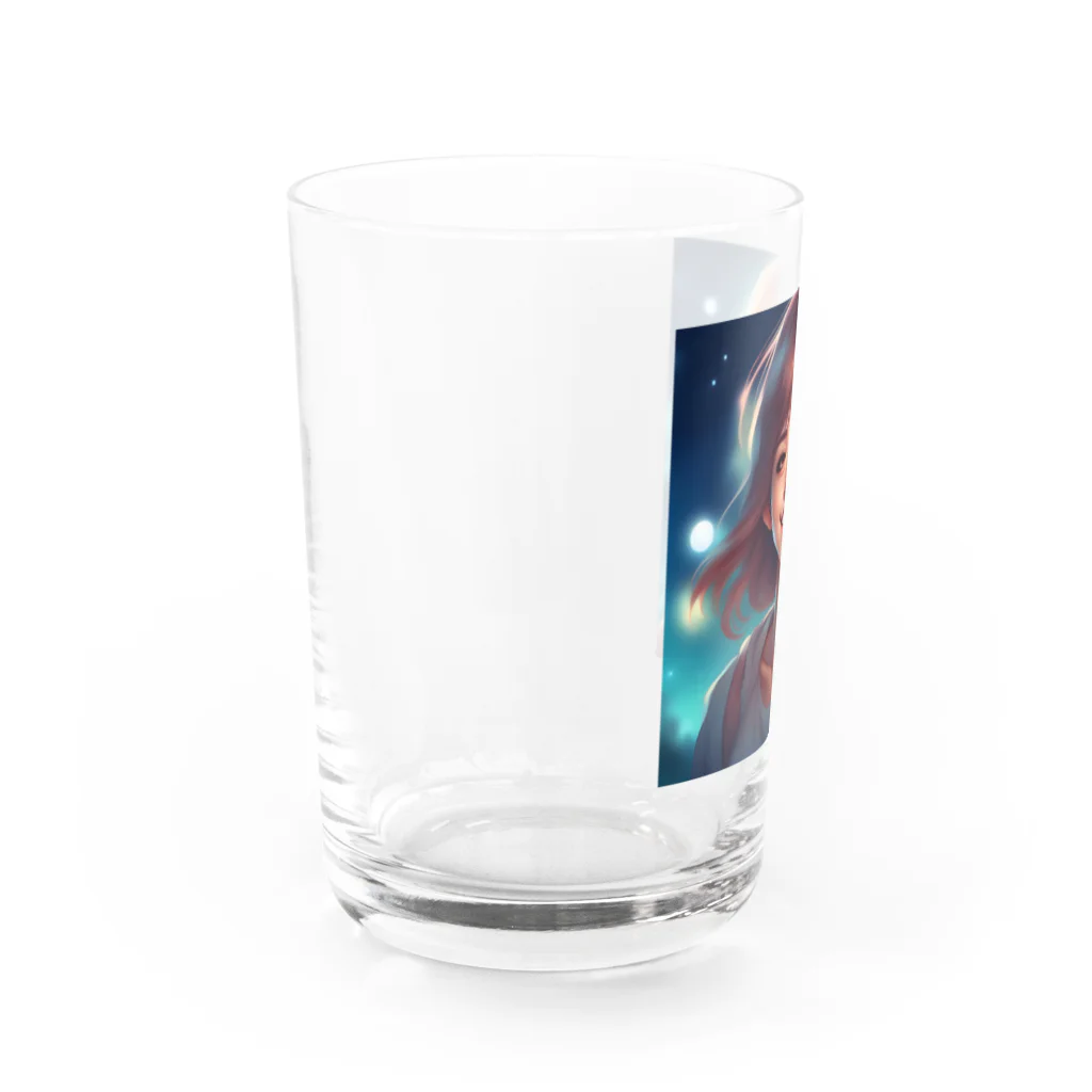 noiSutoaの笑顔が魅力的な美少女 Water Glass :left