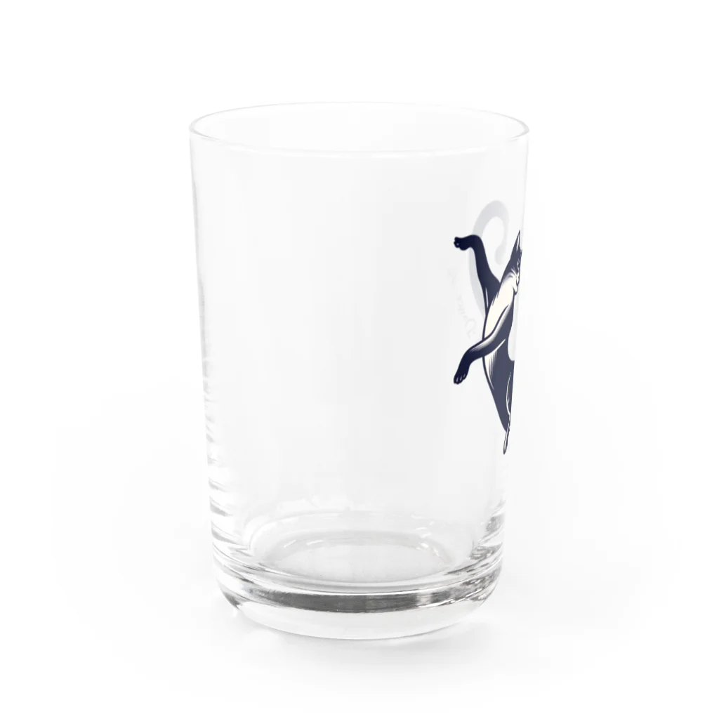 lblの猫のジャズダンス Water Glass :left