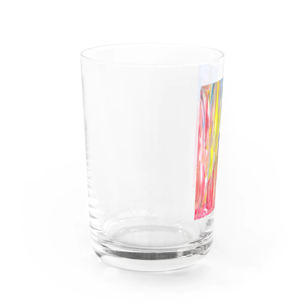 atelier_lapislazuliの色のシャワー Water Glass :left