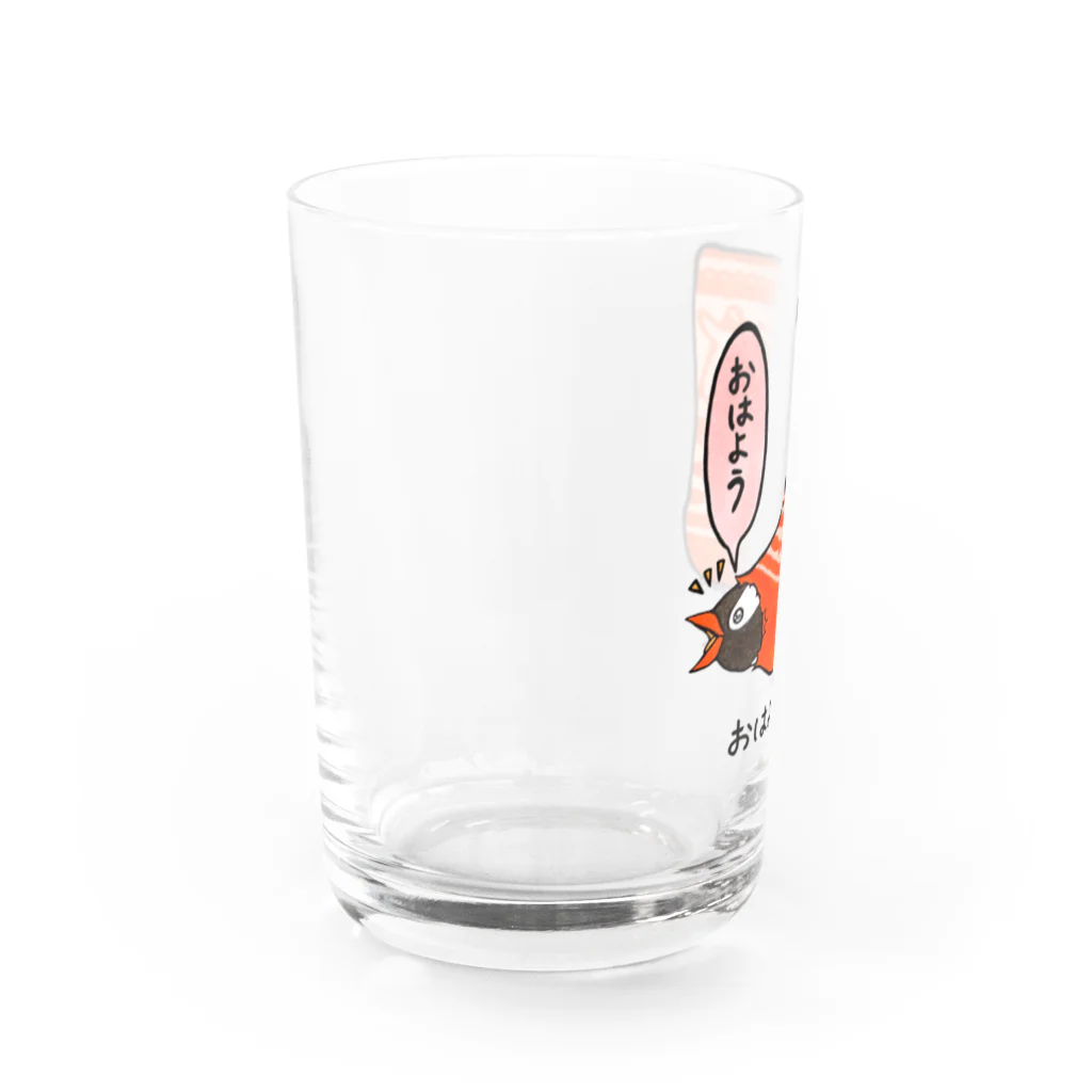 ヤママユ(ヤママユ・ペンギイナ)のおはよう靴下(ジェンツー) Water Glass :left