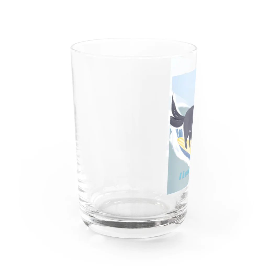 mt.777のさわやかsurfin　 Water Glass :left