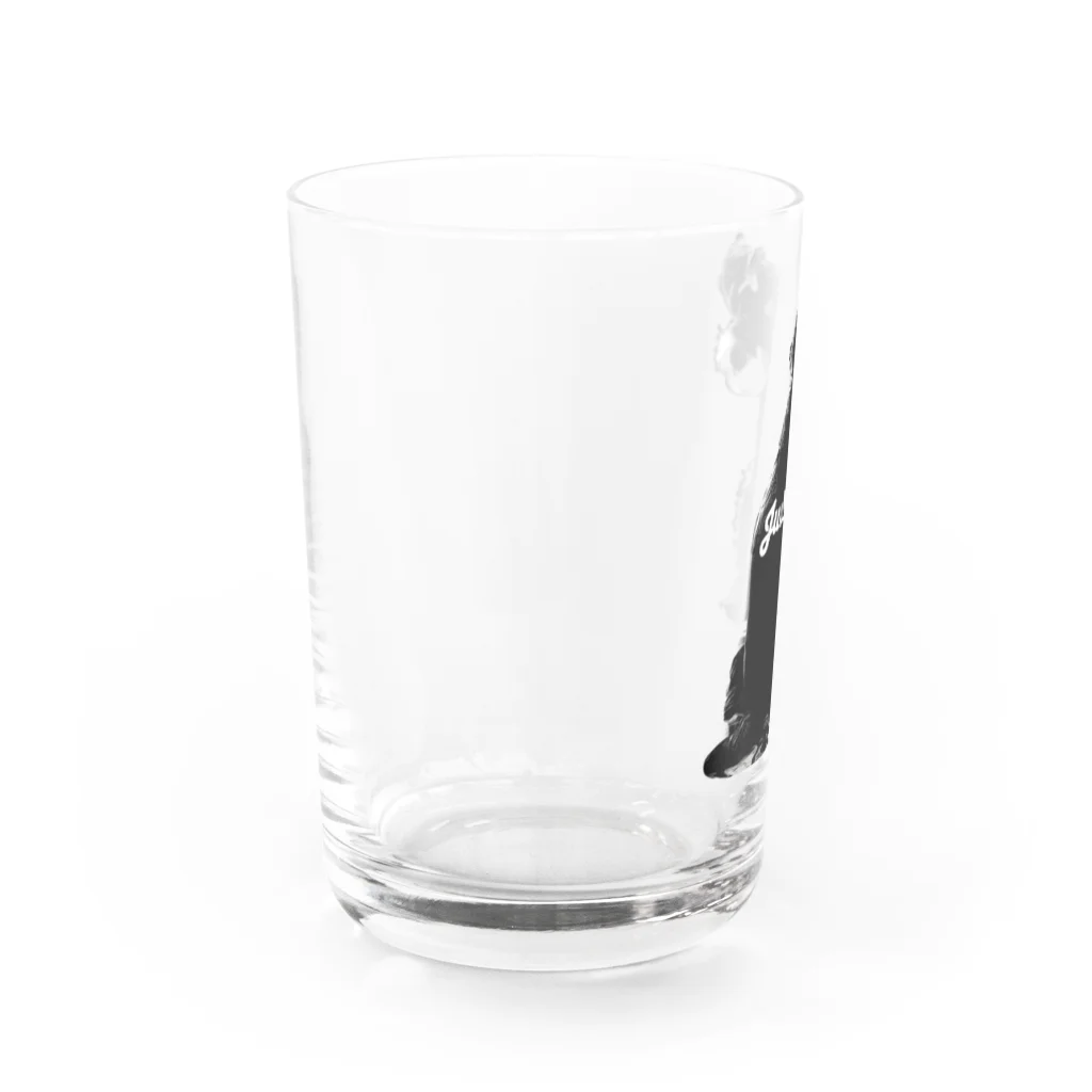 jastice1037の見返り犬ジャスティス Water Glass :left