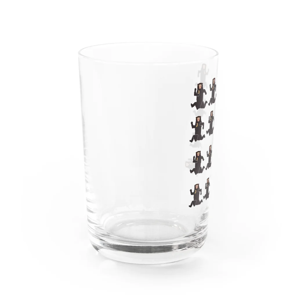 つきれうのバナナとクマクマクマ……… Water Glass :left