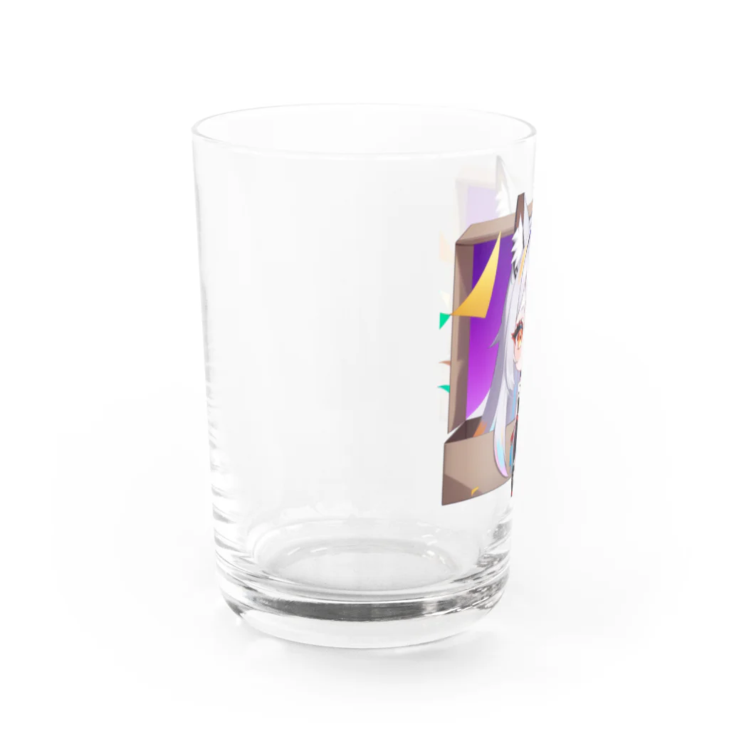 momonekokoの獣耳の女の子 Water Glass :left