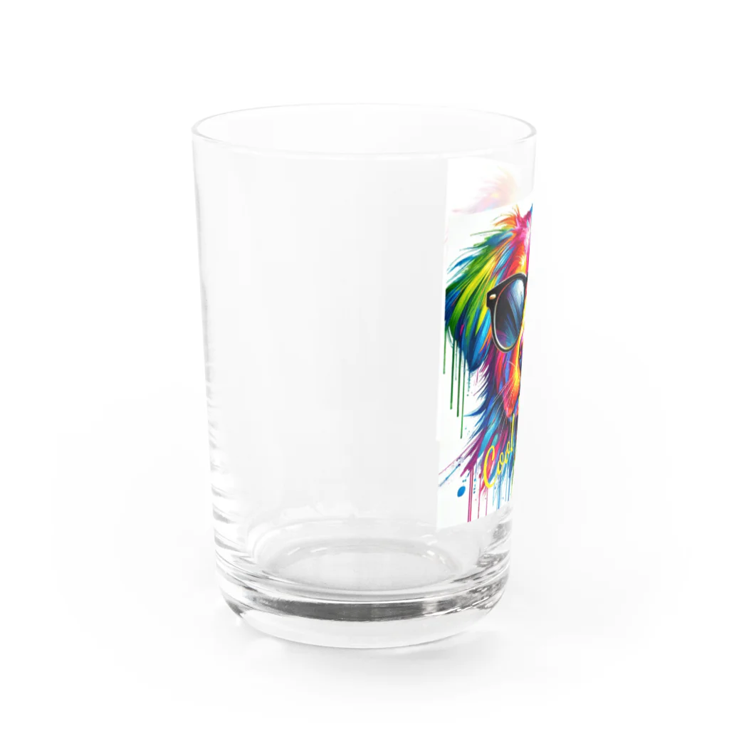 mio_shopのCool Dog !! Water Glass :left