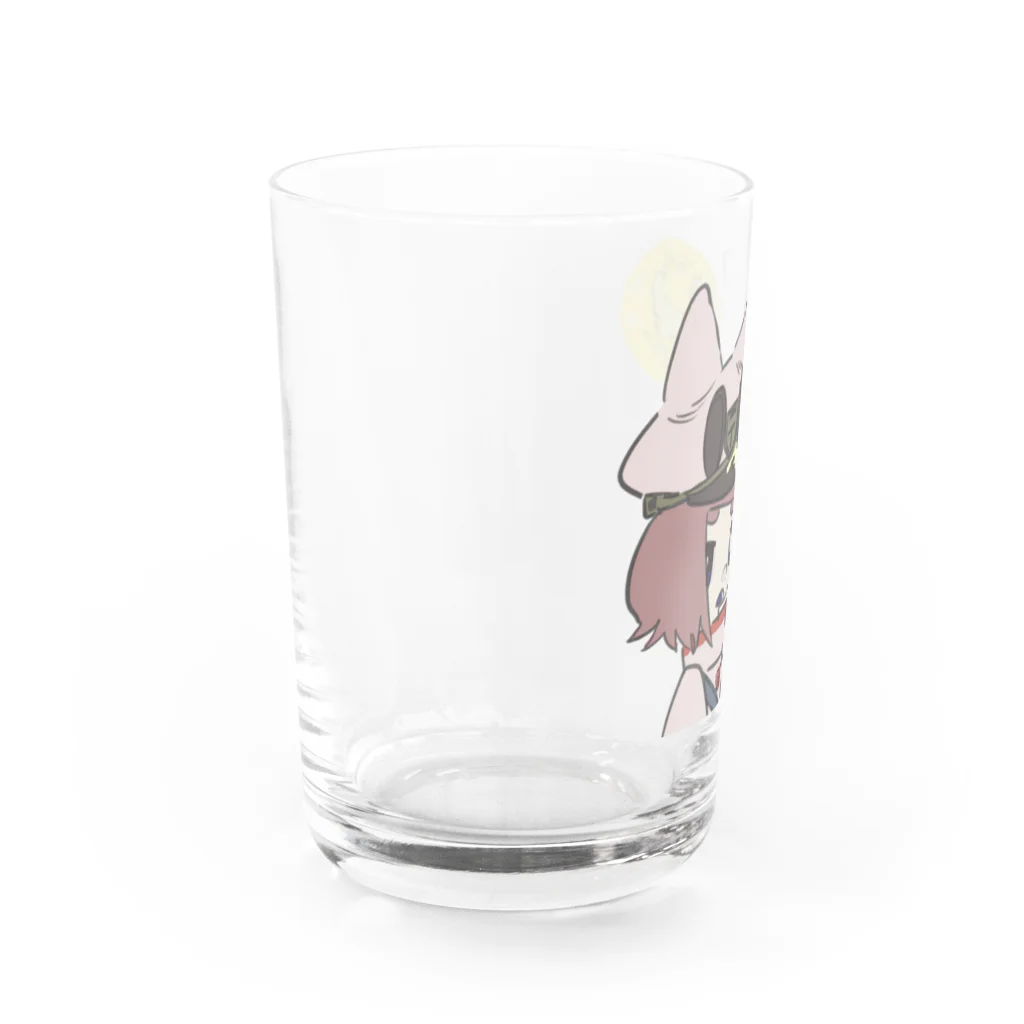 あいぼとっしゅのおばけ郵便局 猫谷（ねこた）🤙 Water Glass :left