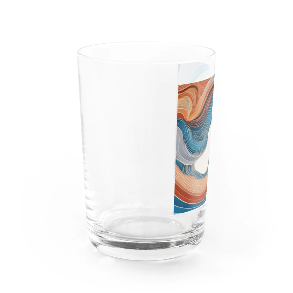 8890の波紋 Water Glass :left