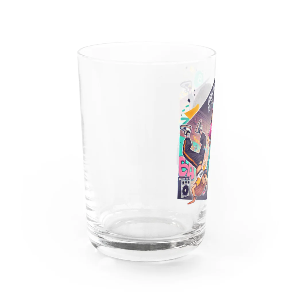 CHOCOLATEAの「ステップ一つ一つに命を吹き込む」 Water Glass :left