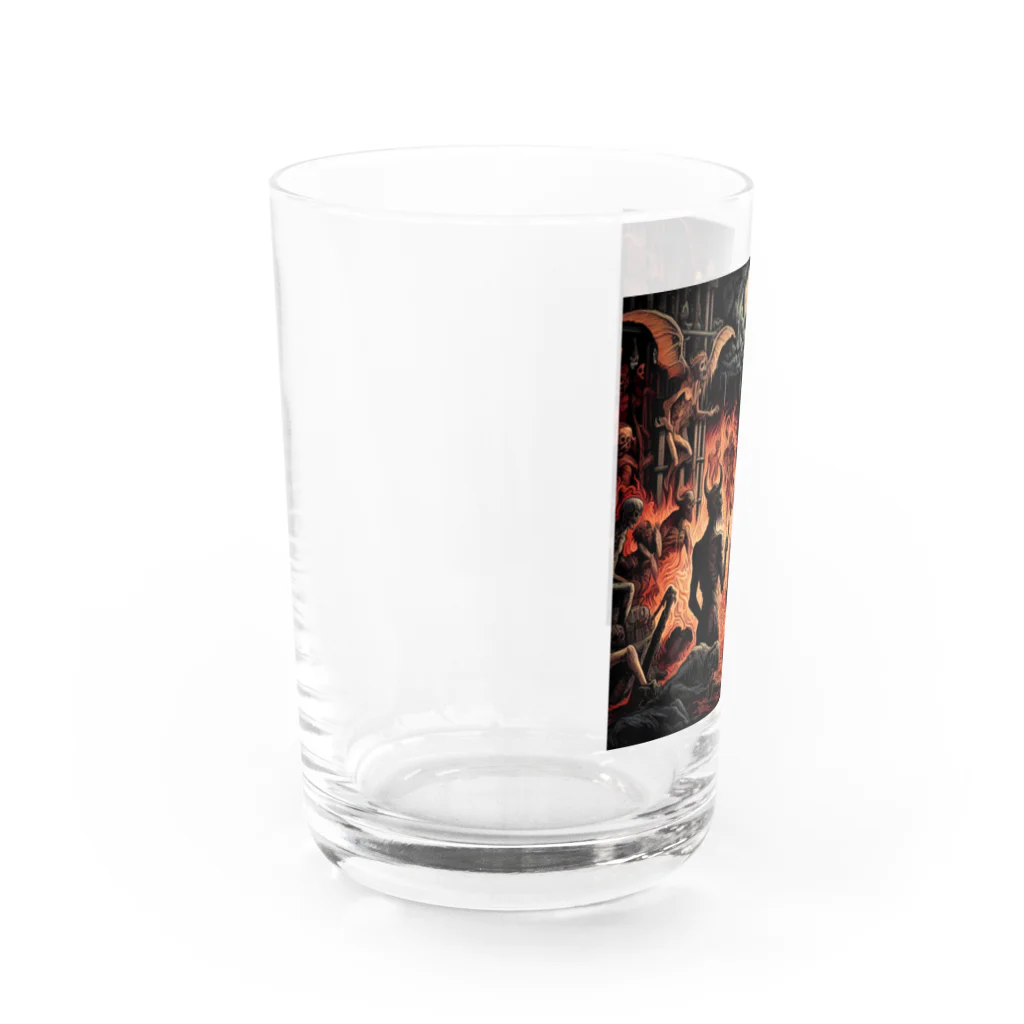 星川屋さんの悪魔の宴 Water Glass :left