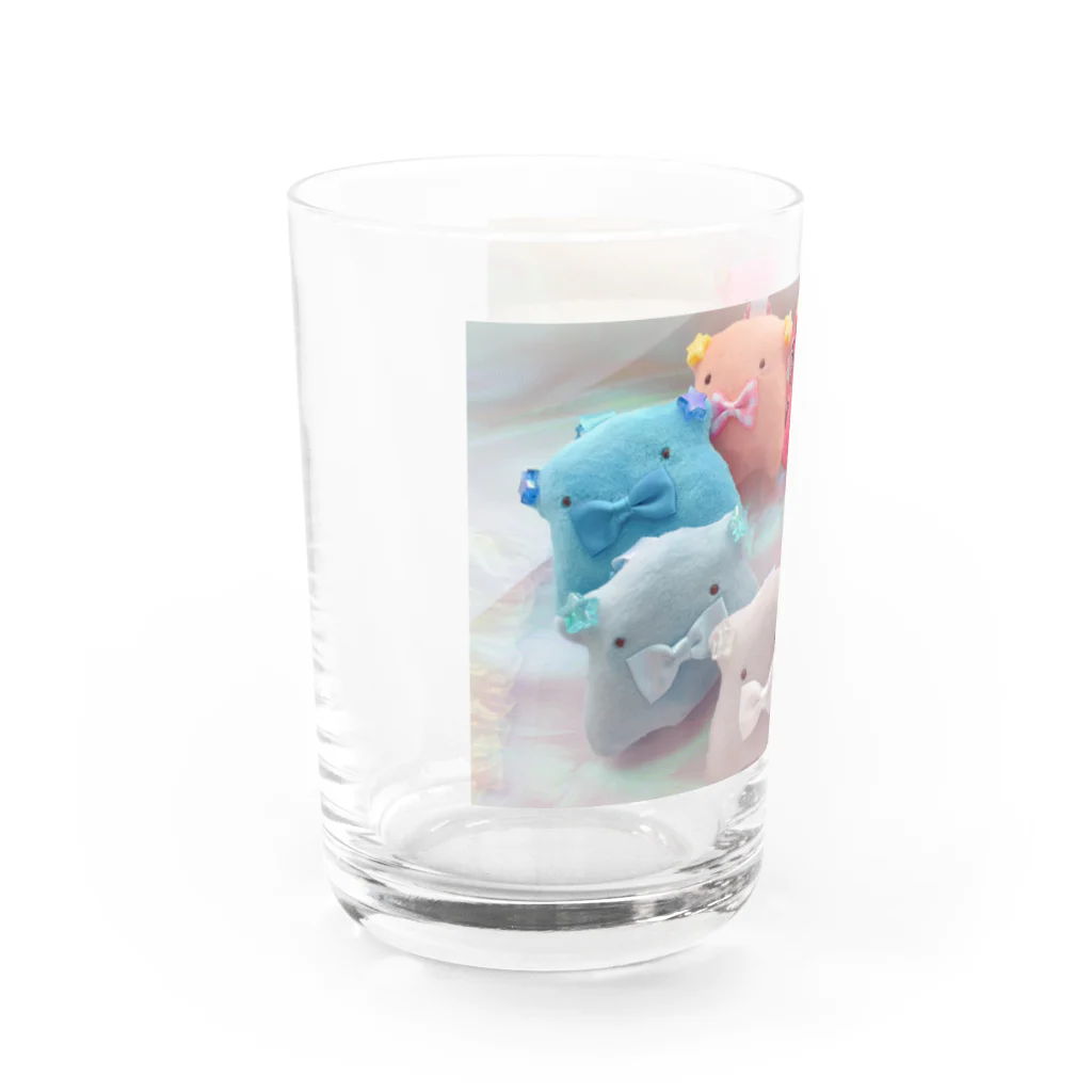 jellyfish by liccaのふわめんグラス Water Glass :left