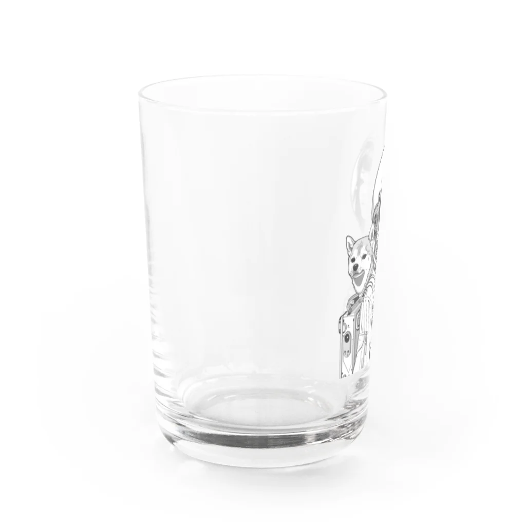 がーるずしょっぷの犬と少女 Water Glass :left