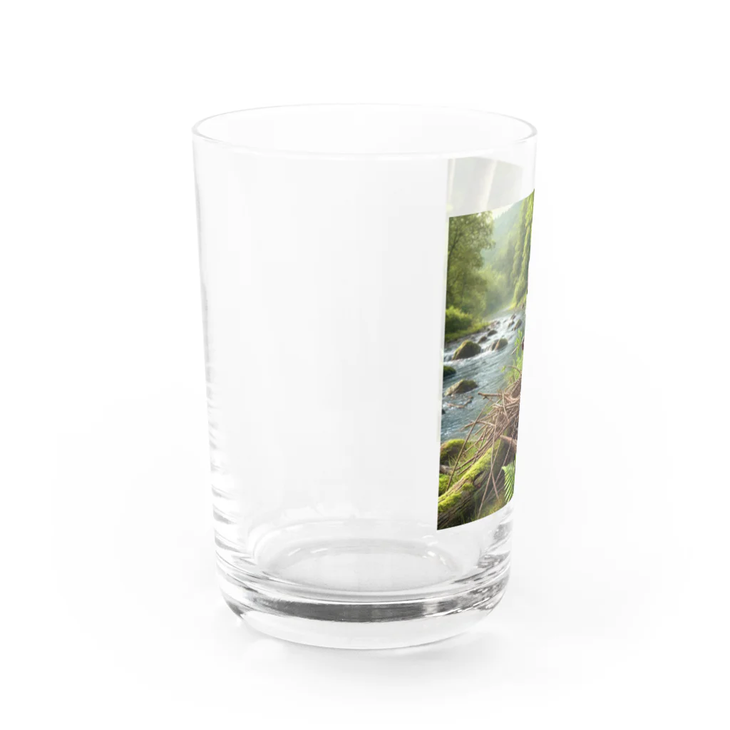 Tunakon_bのカワウソの家作り Water Glass :left