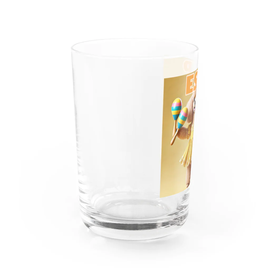 MsArtShopのESFPのトイプードル Water Glass :left