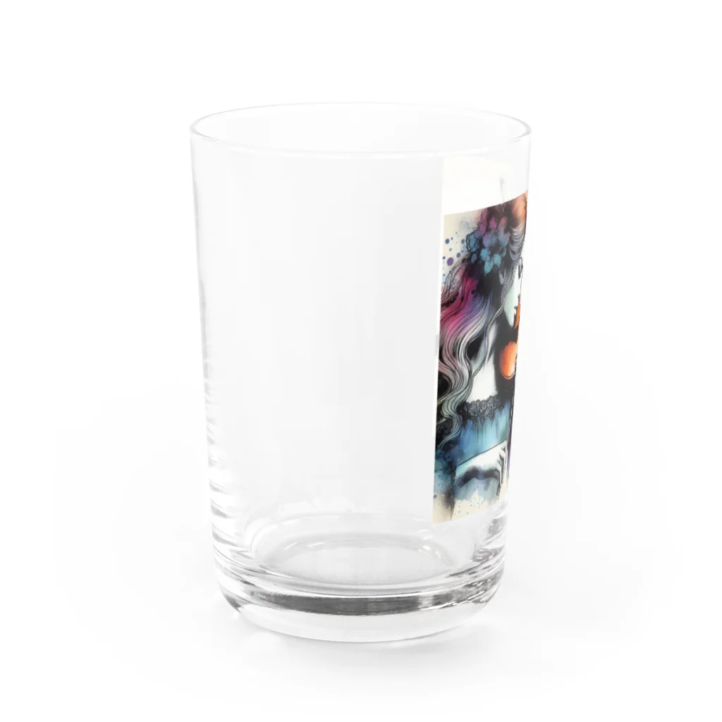 Tomohiro Shigaのお店の女性バイオリニスト Water Glass :left