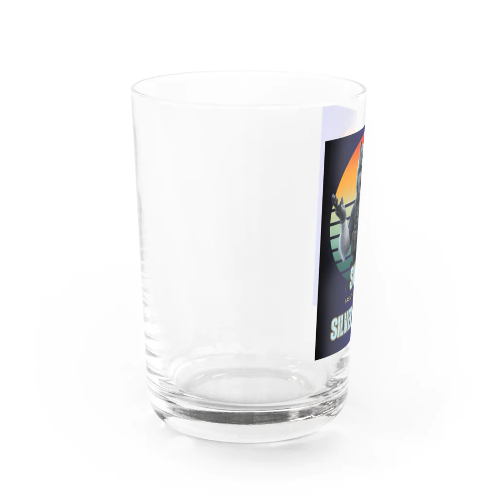 SaBATaNのSWATシルバーウルフ4 Water Glass :left