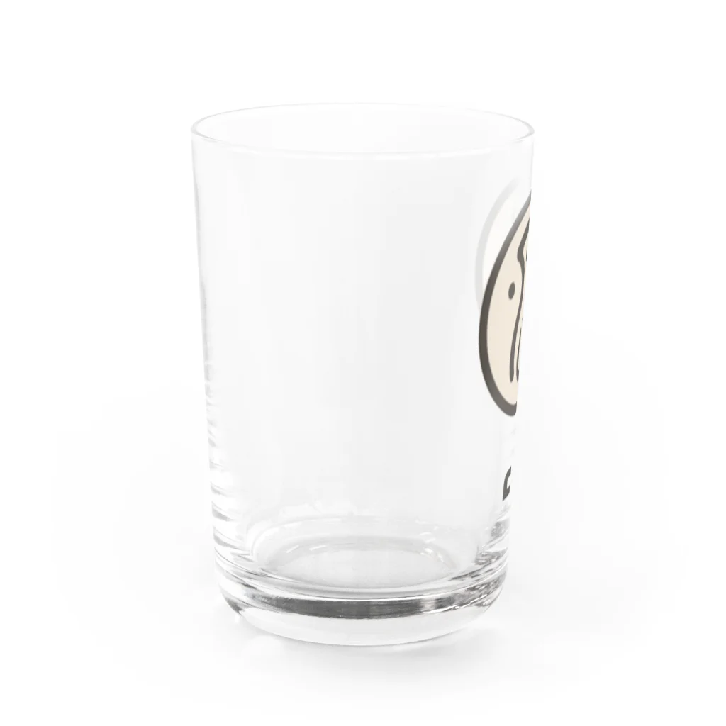 Shin〜HTのお店の不思議ロゴ Water Glass :left