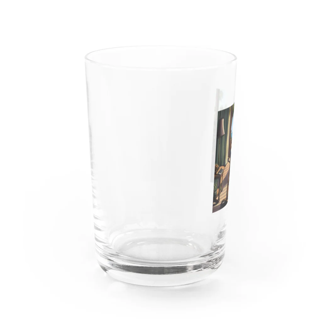 Ppit8の夏のひととき Water Glass :left