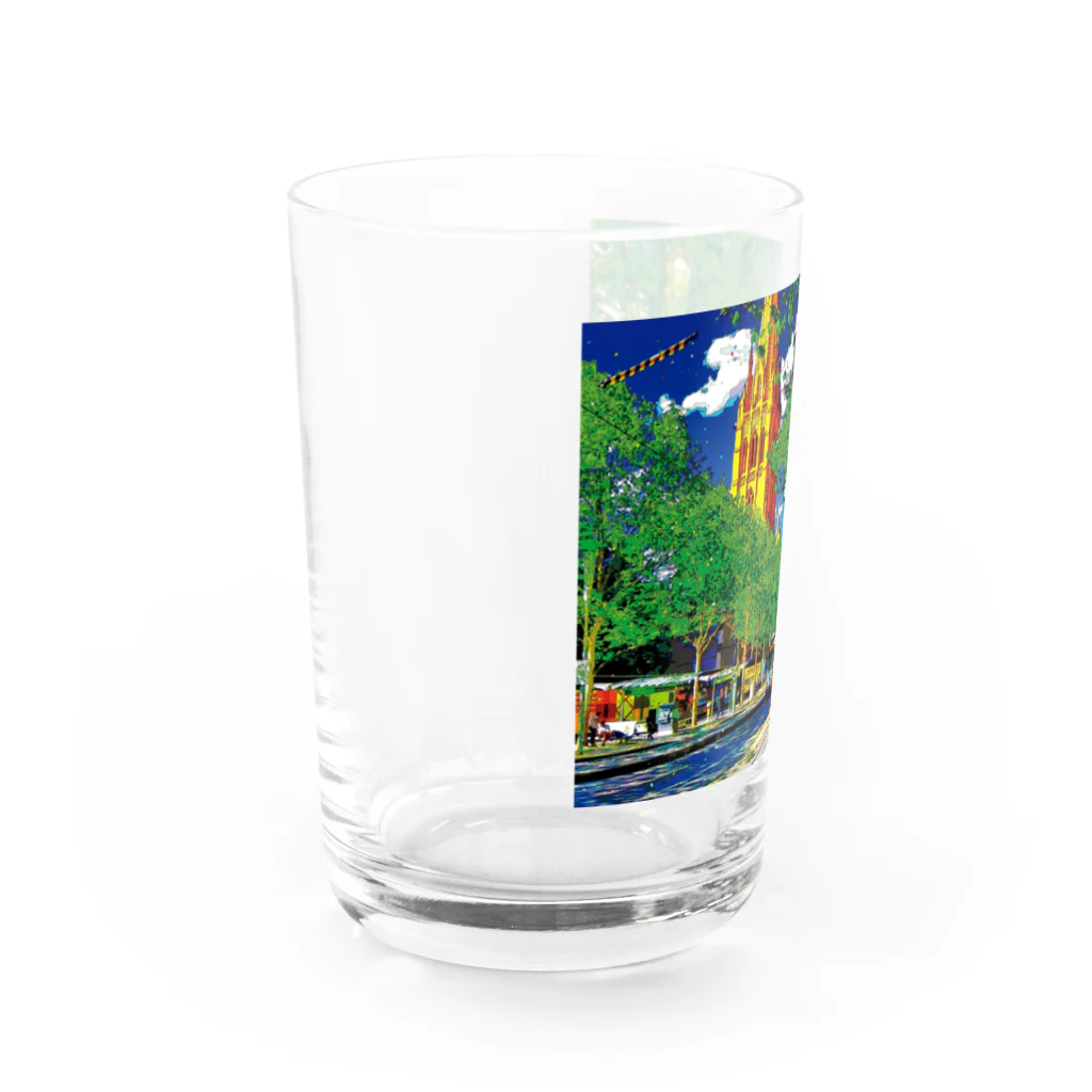 GALLERY misutawoのオーストラリア メルボルンのスワンストンストリート Water Glass :left