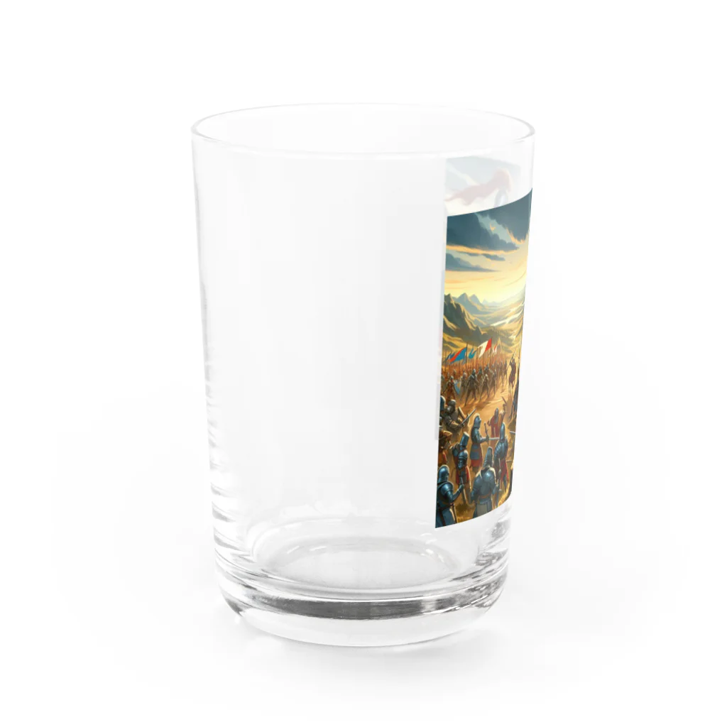 何でもありデザインの騎士シリーズ Water Glass :left