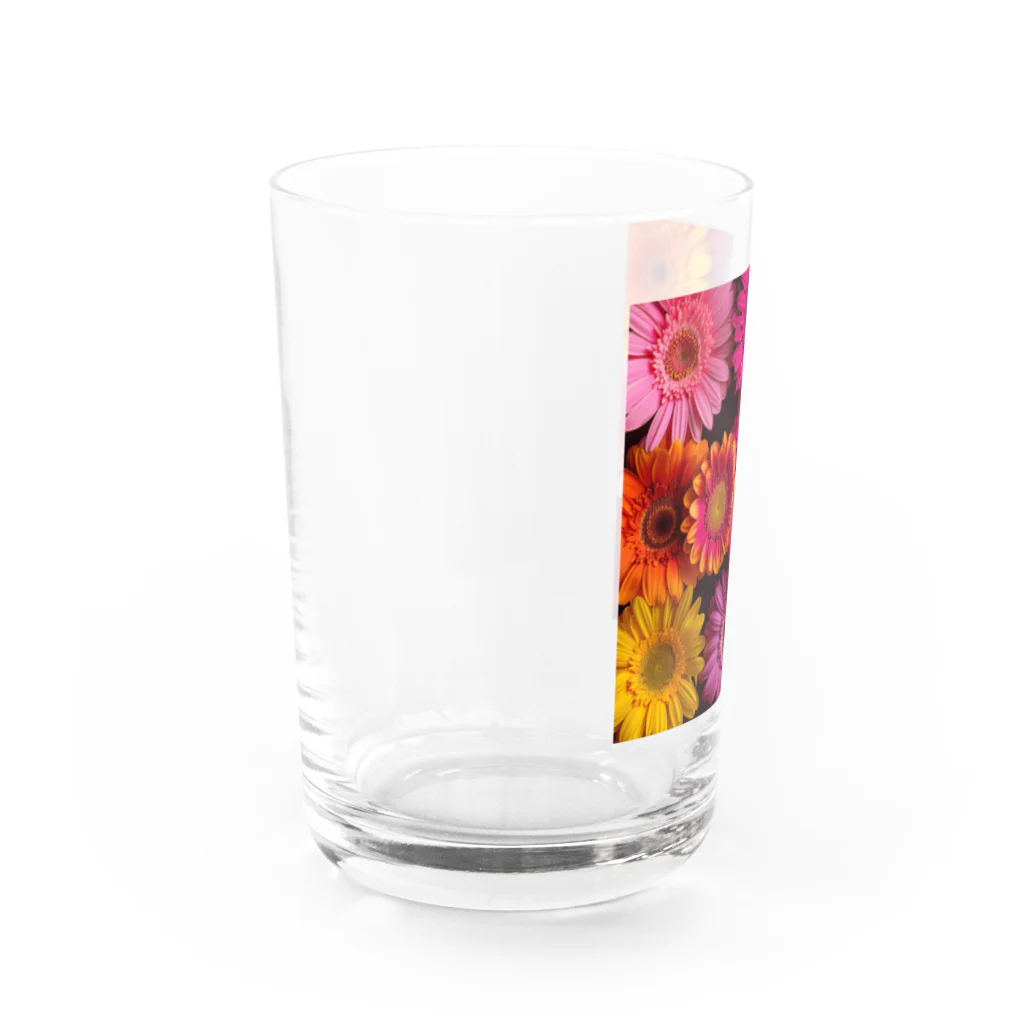 オンラインショップイエローリーフの色鮮やかな綺麗な花 Water Glass :left