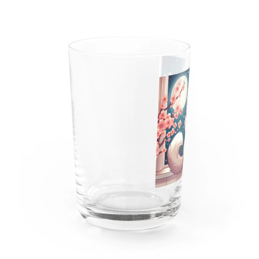 rinngの目が可愛い猫グッズ Water Glass :left