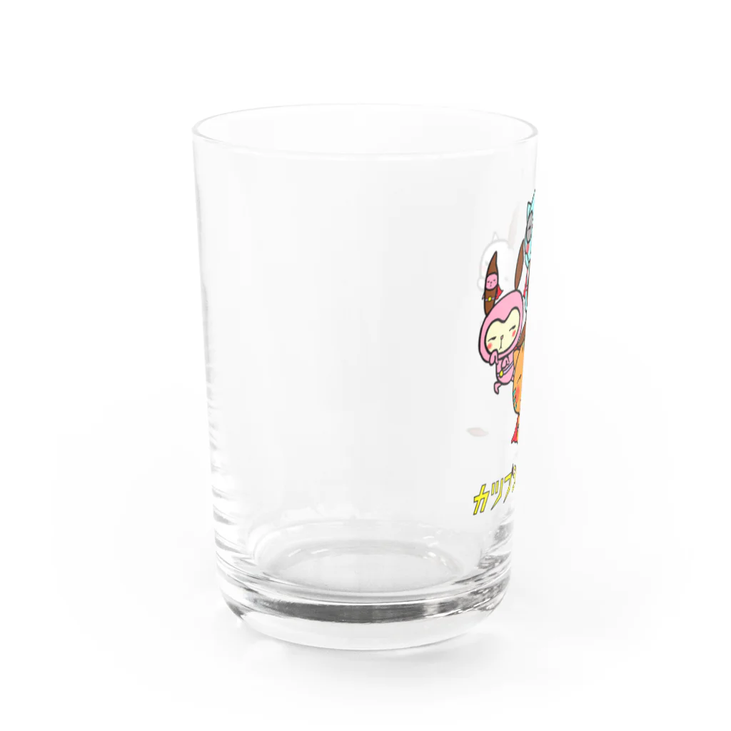 イロニコのカツブシンジャー Water Glass :left