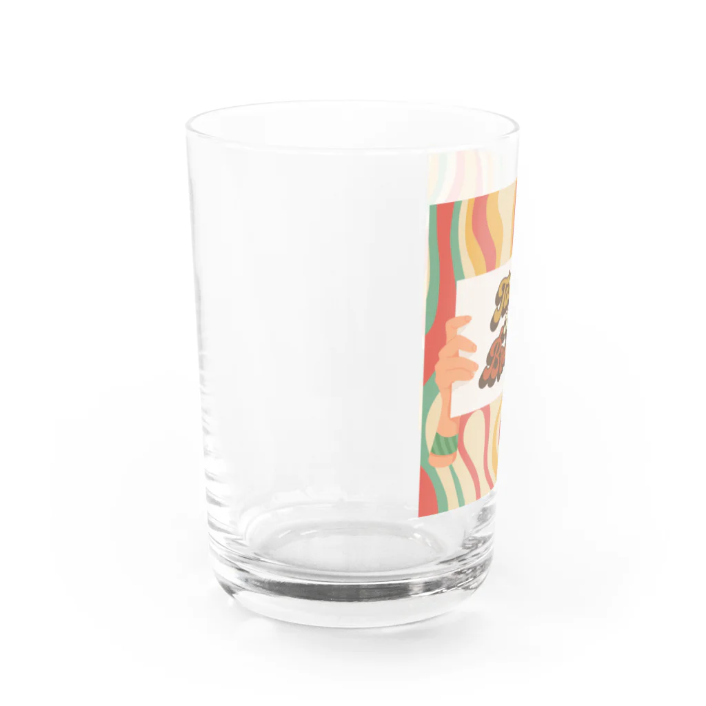 Cafe Mokaのティータイム Water Glass :left