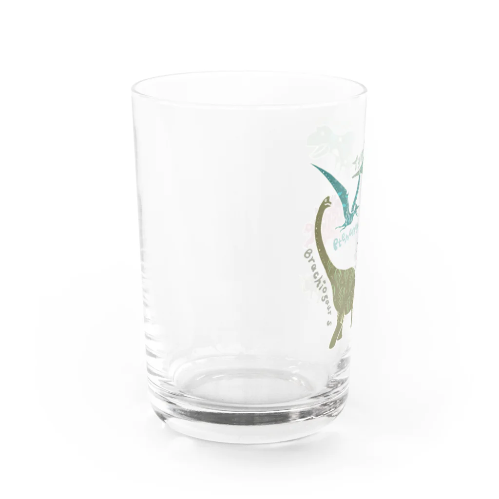 楽園Dinosaurの楽園Dinosaur Water Glass :left