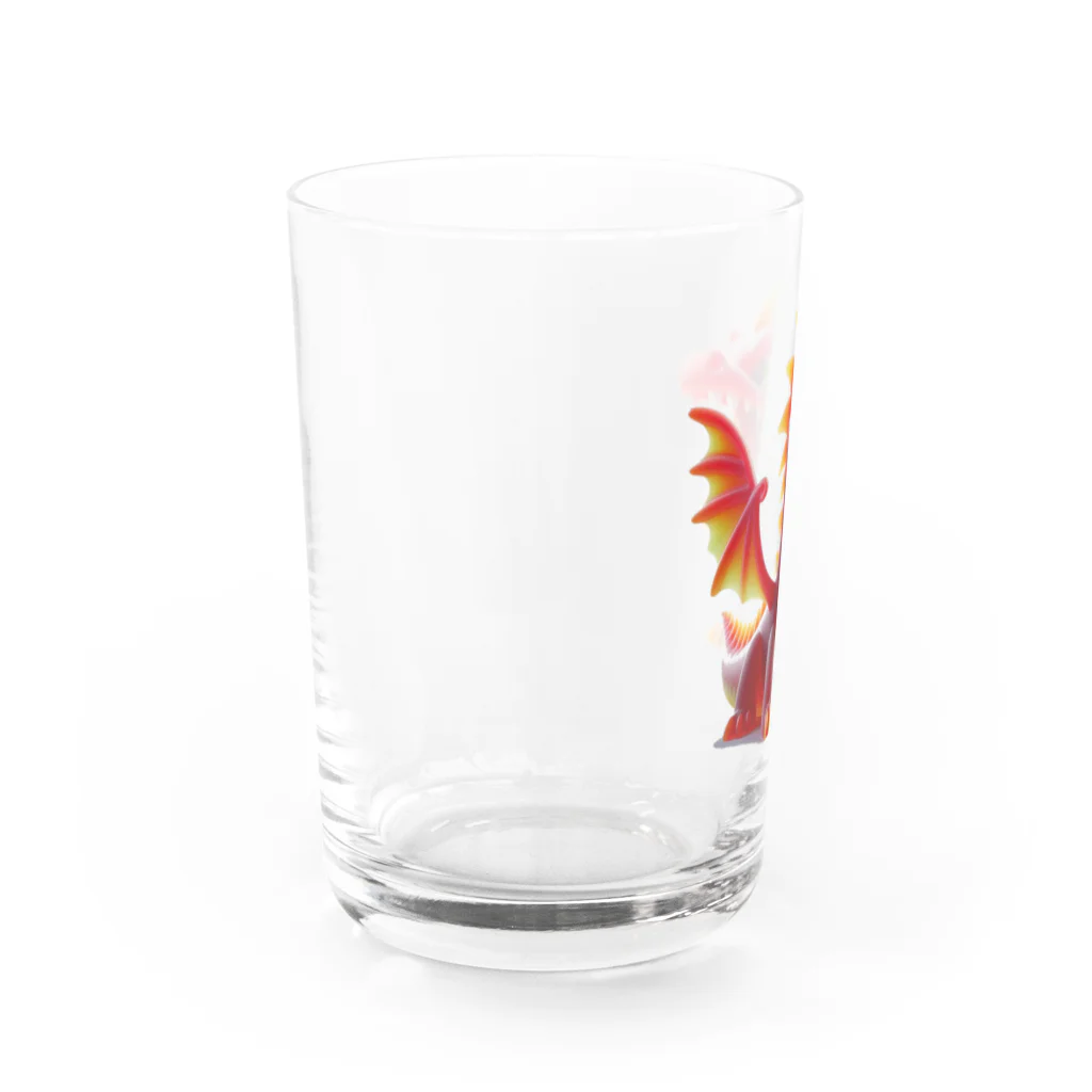 dramusumeのドラゴングミ食べよぉ Water Glass :left