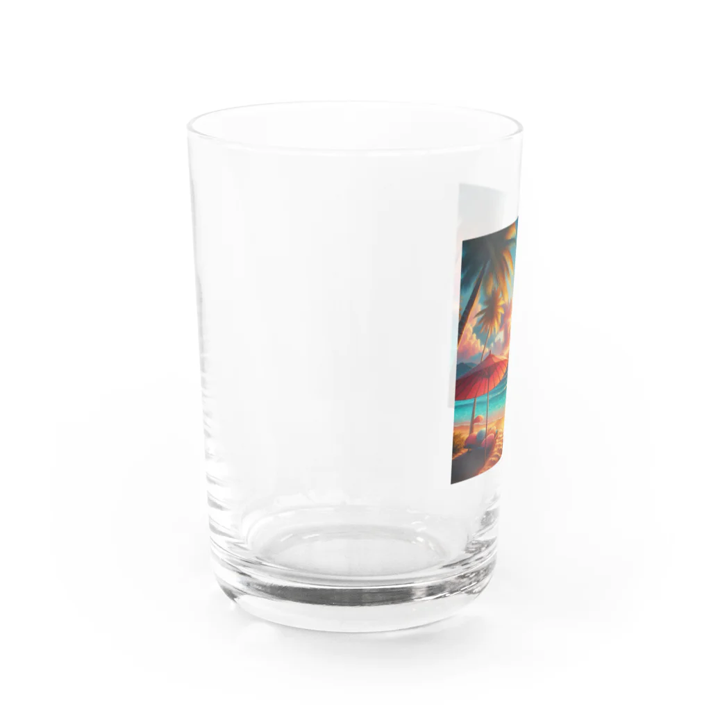 keystoneのAt the beach Water Glass :left