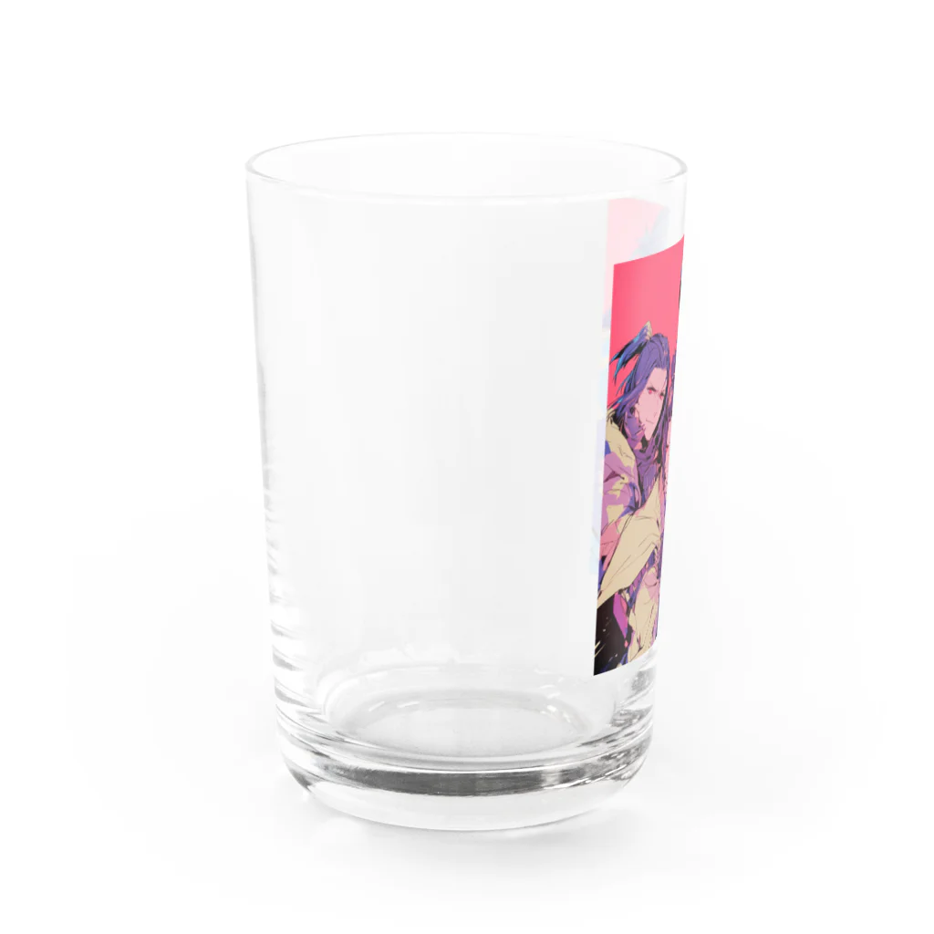 AQUAMETAVERSEの3人の戦国武将3019 Water Glass :left