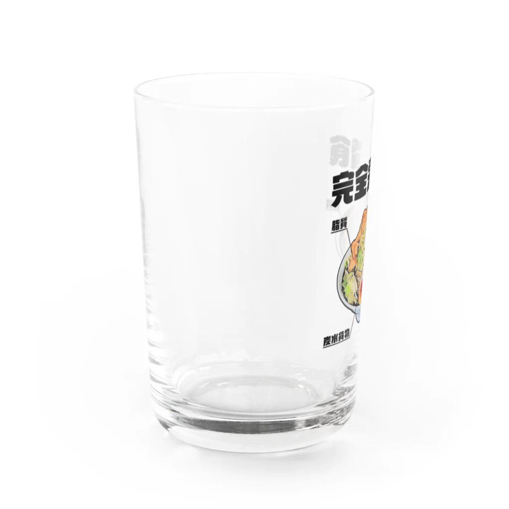 glorycompanyのラーメンは三大栄養素 Water Glass :left