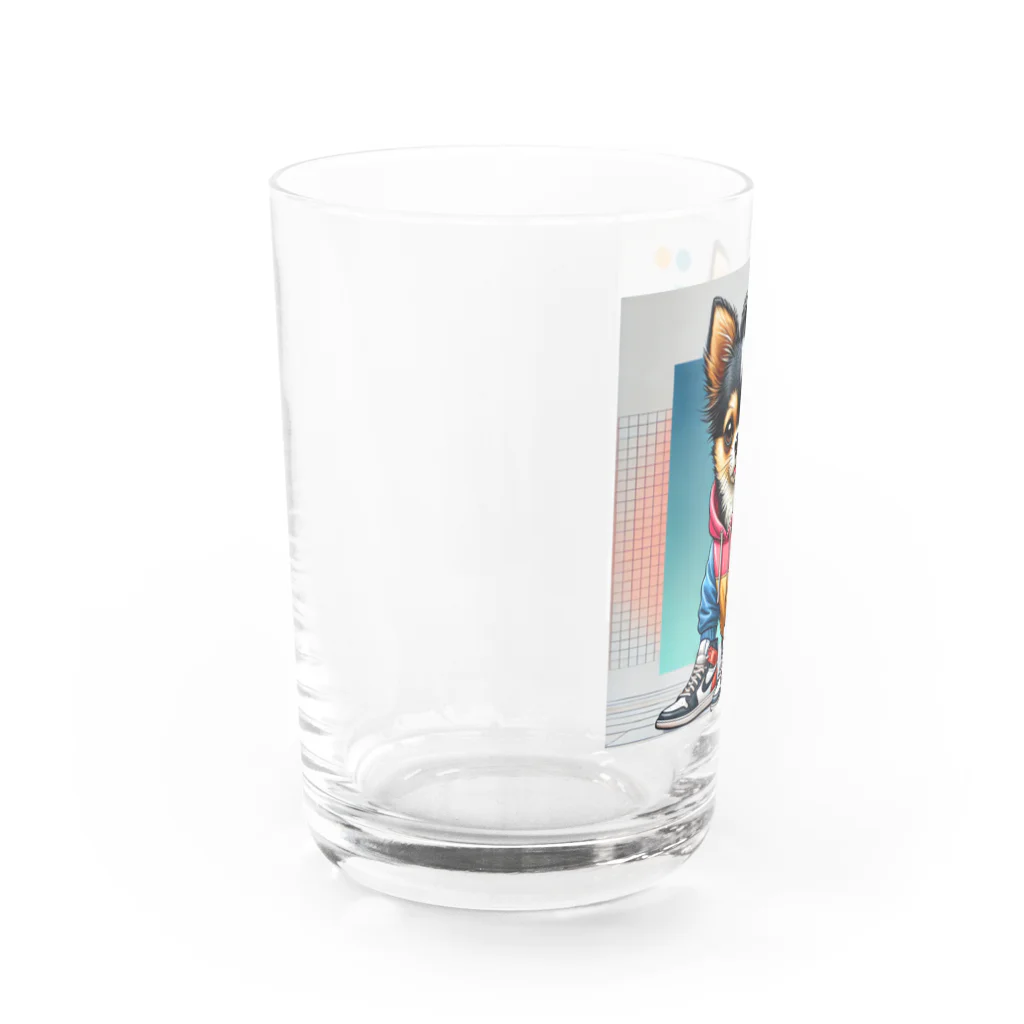 こてつのお店のこてつ Water Glass :left