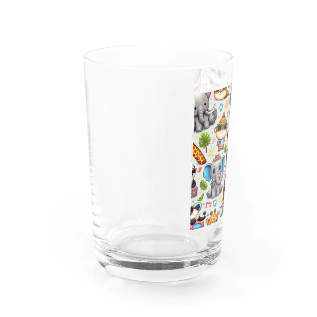 miho0807の可愛い動物 Water Glass :left