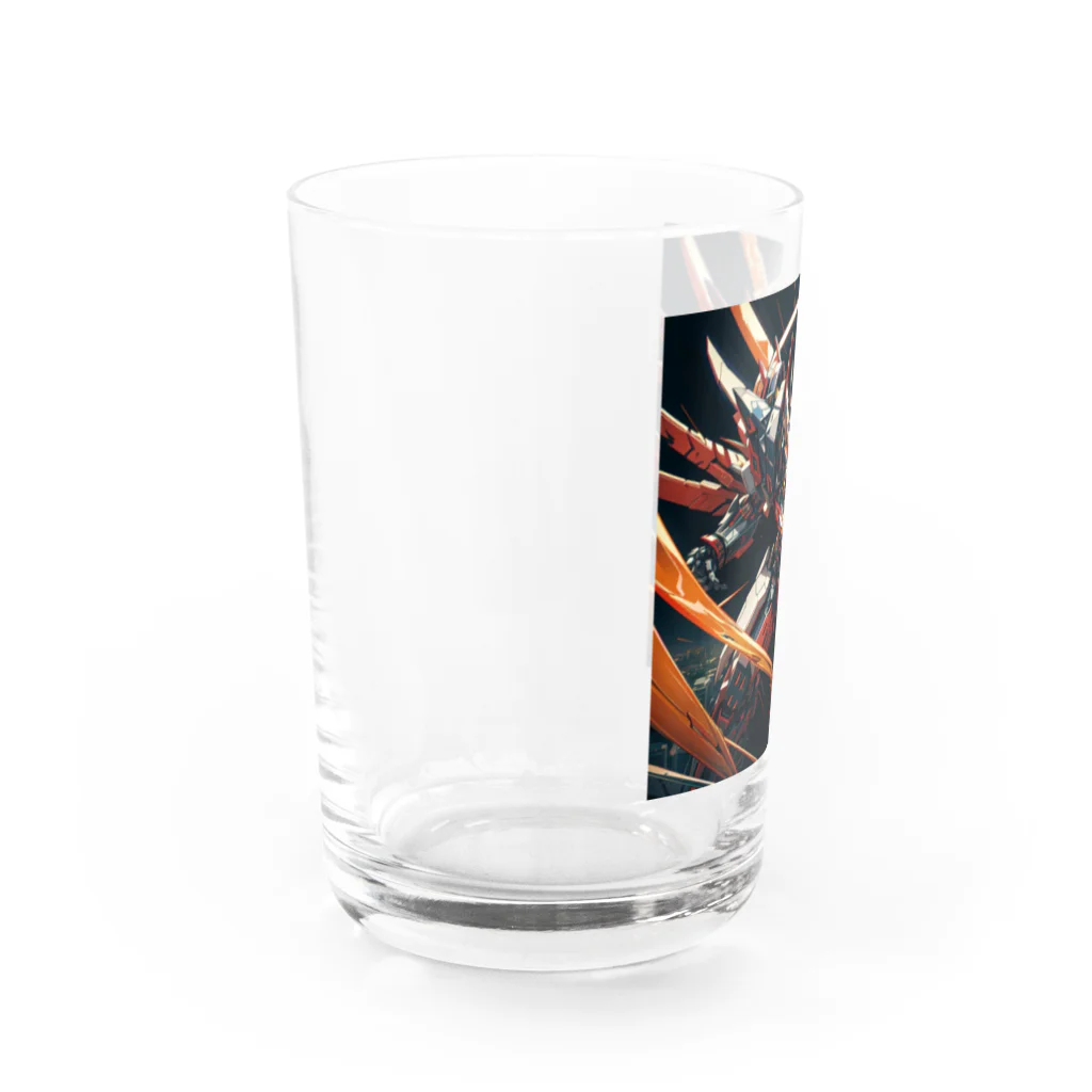 ねむねこのお店のロボ00004 Water Glass :left