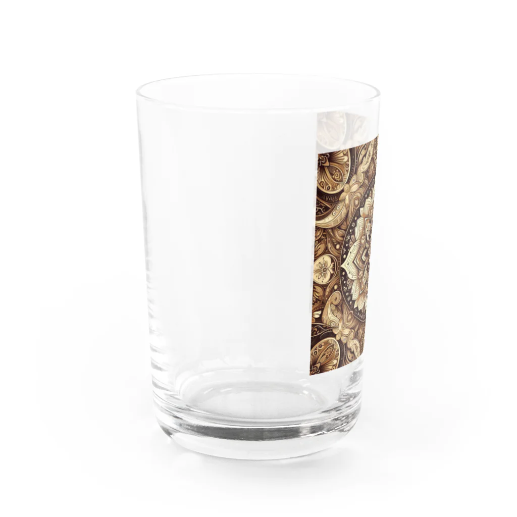 yuriseのインド柄グッズ Water Glass :left