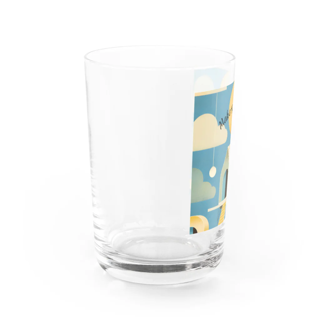 wa wanriseの幸せをもたらす小鳥 Water Glass :left