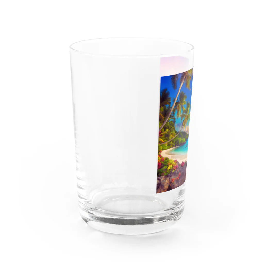 HOSHI-TANEKO🌠の🌊美しい海岸🏄✨ Water Glass :left